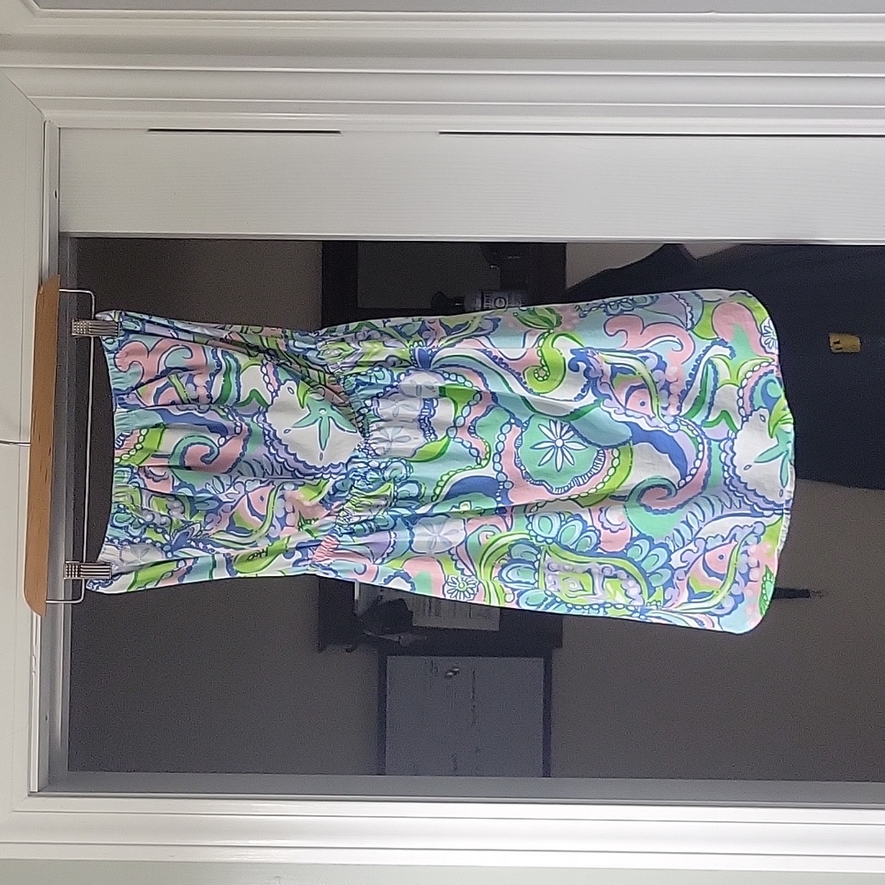 Lily Pulitzer strapless mini dress  XS